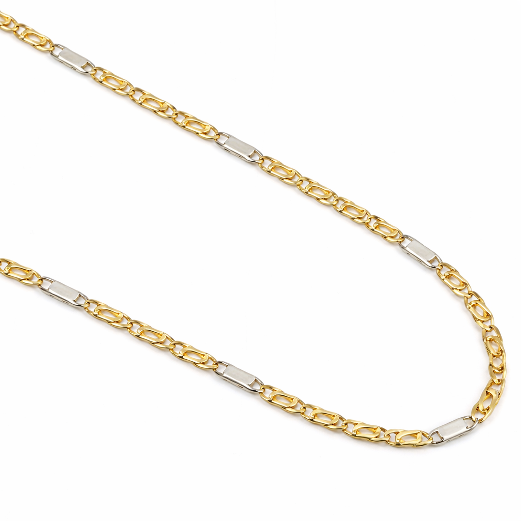 Collana - 18 carati Oro giallo, Oro bianco