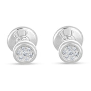 Orecchini - 18 carati Oro bianco - 0.18ct. tw. Diamante (Naturale)