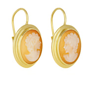 Orecchini - 18 carati Oro giallo - conchiglie