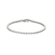 Bracciale - 18 carati Oro bianco - 2.23ct. tw. Diamante (Naturale)