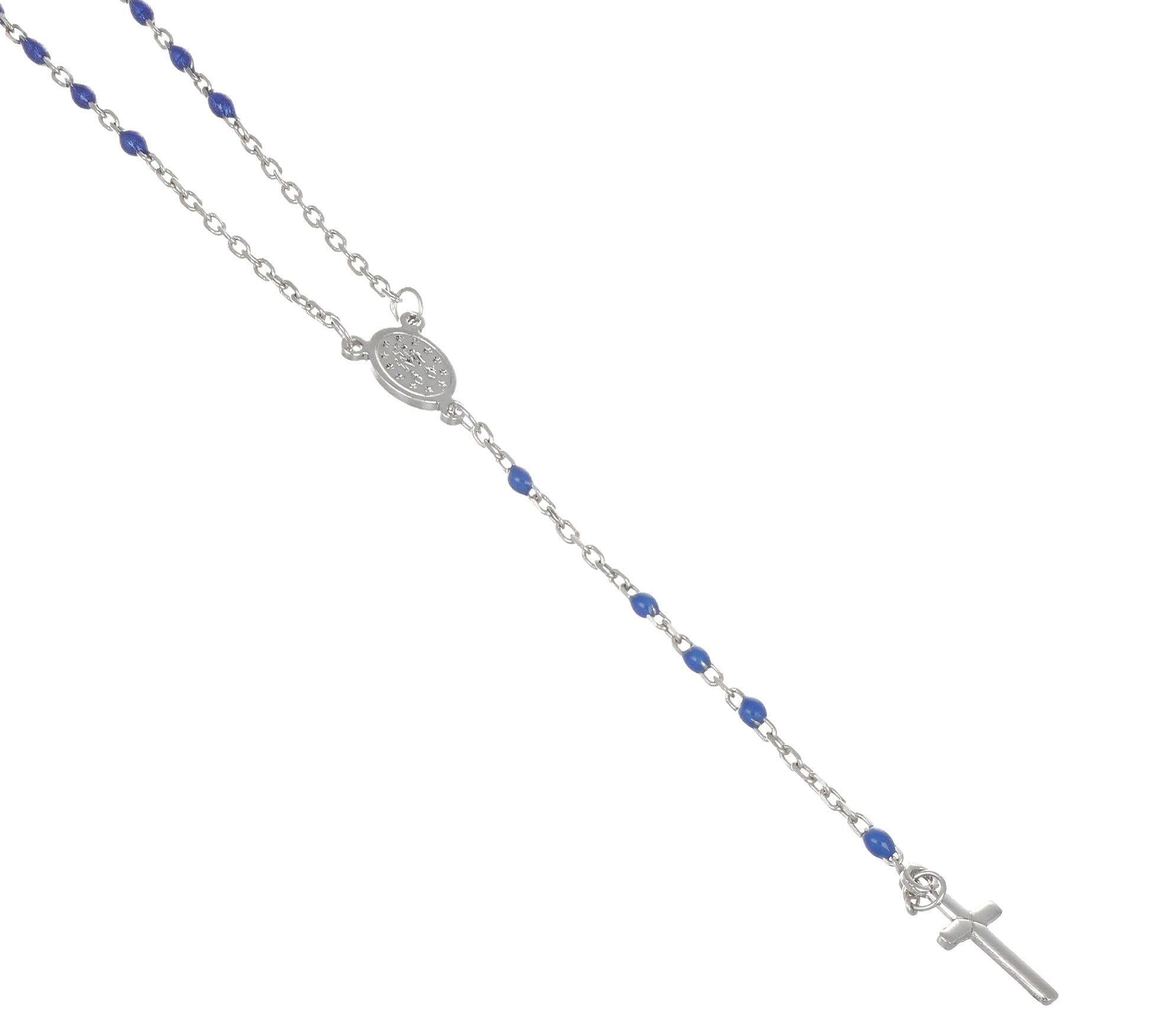 Collana Firmata WHITE HOUSE BLACK MARKET Con Perline Blu In Argento 20 Collana Firmata WHITE HOUSE BLACK MARKET Con Perline Blu In Argento 20