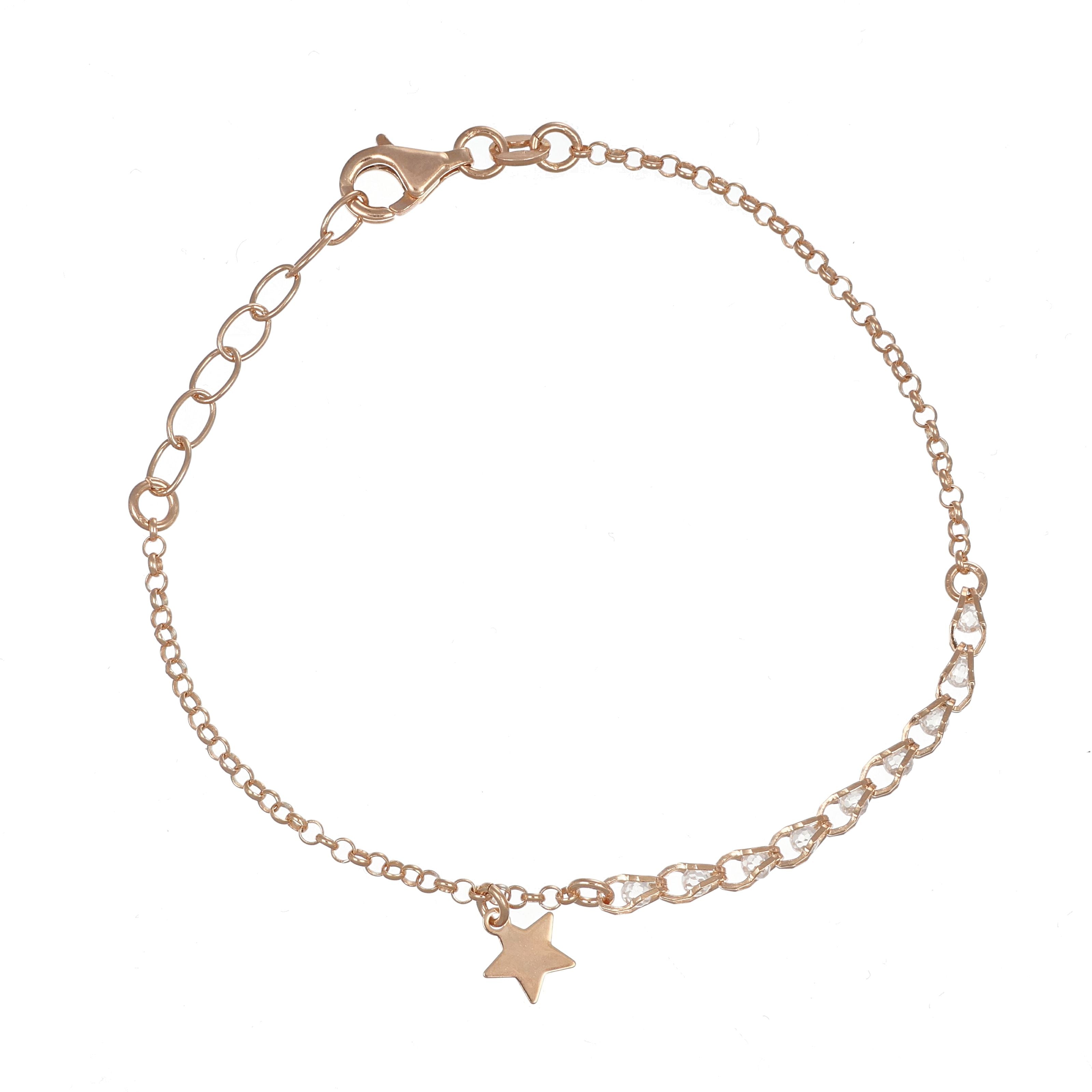 Bracciale in Argento 925 Rose