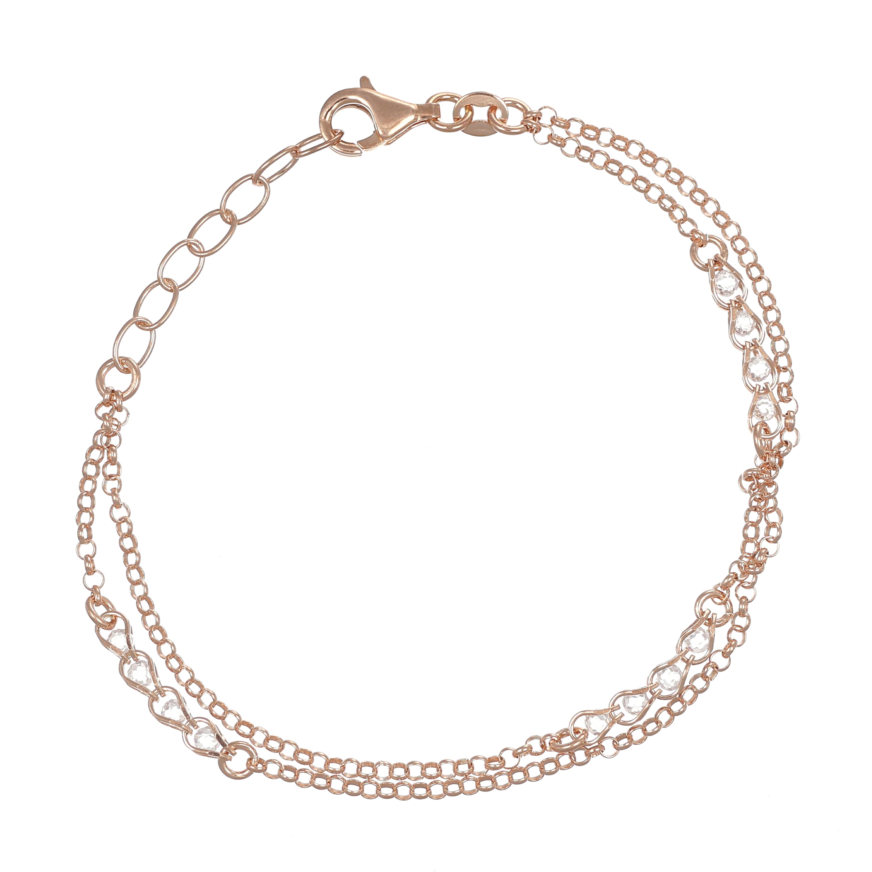 Bracciale in Argento 925 Rose