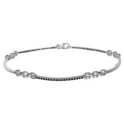 Bracciale - 18 carati Oro bianco - 0.38ct. tw. Spinello