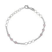 Bracciale in Argento 925 Rodio