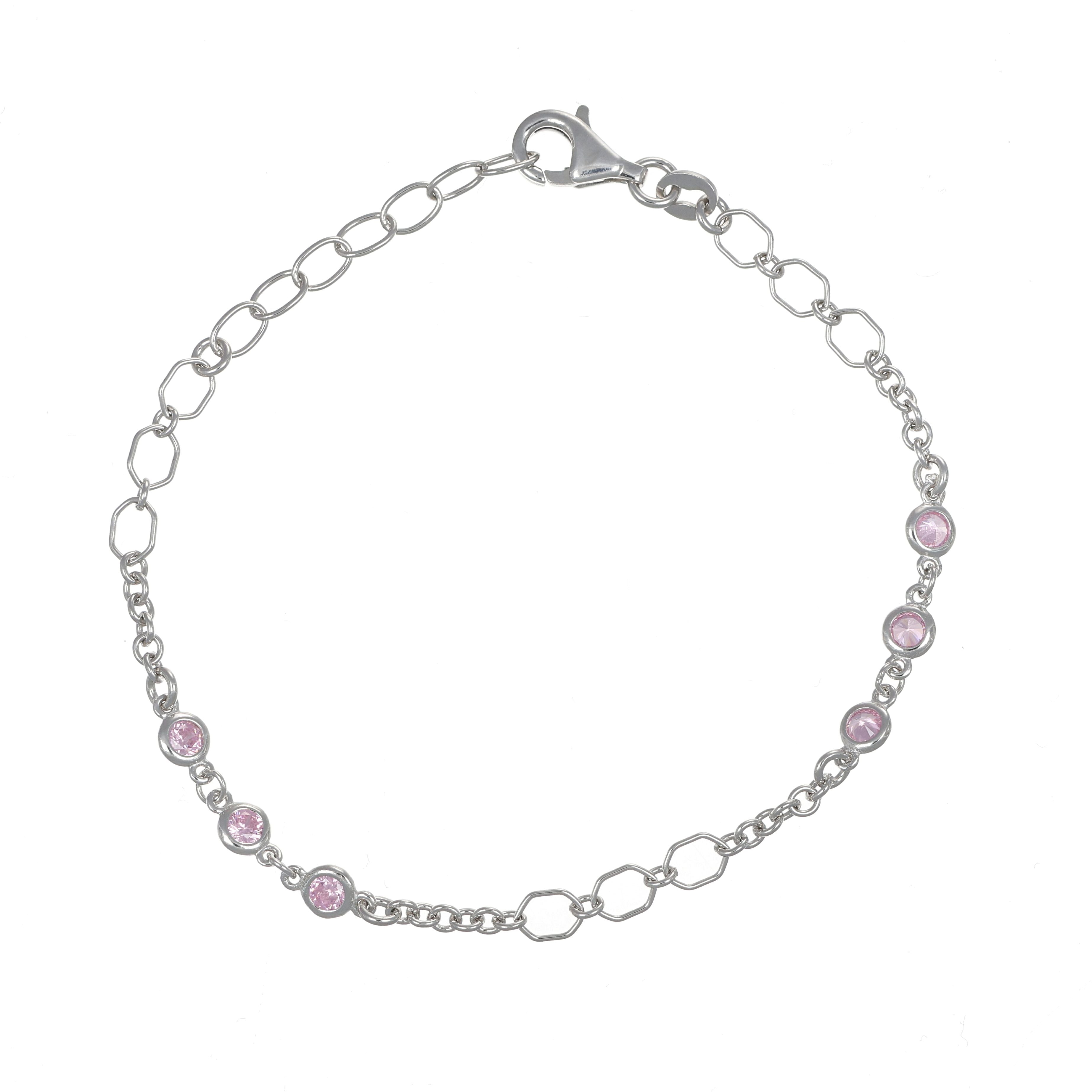 Bracciale in Argento 925 Rodio