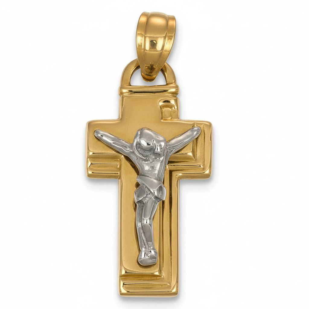 Ciondolo - 18 carati Oro giallo, Oro bianco