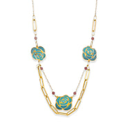 Collana - 18 carati Oro giallo - Made in Italy - Handmade