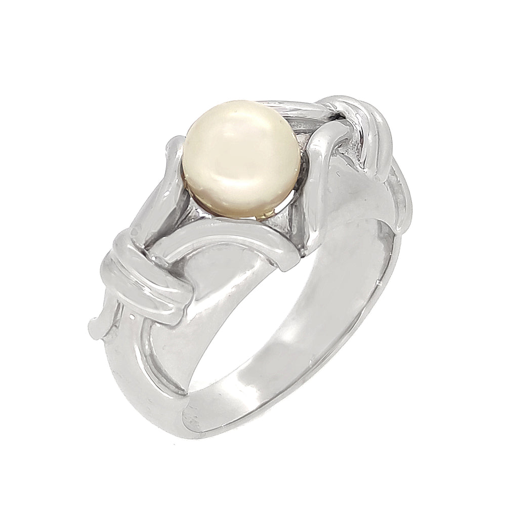 Anello - 18 carati Oro bianco