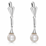 Orecchini - 18 carati Oro bianco - Perla
