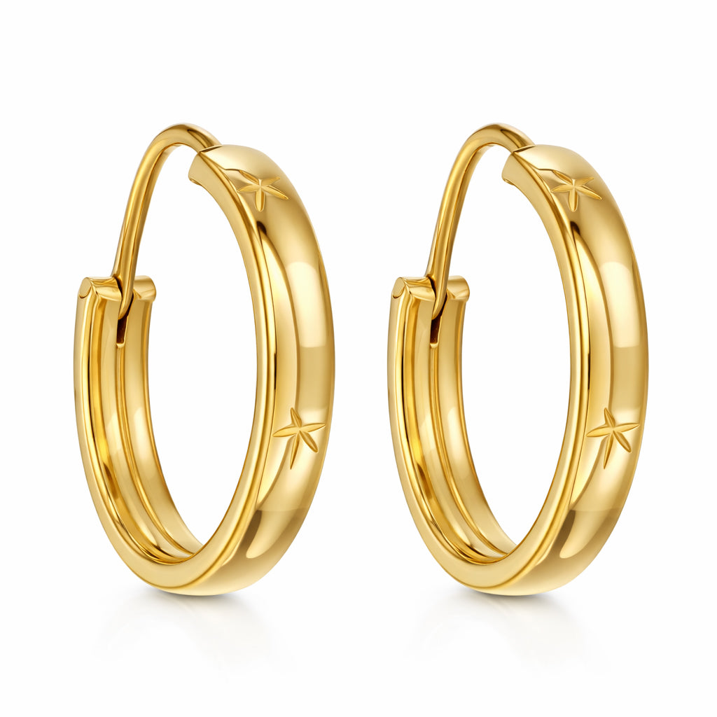 Orecchini - 18 carati Oro giallo