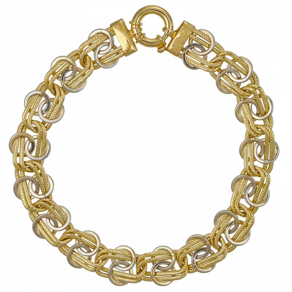 Bracciale - 18 carati Oro giallo, Oro bianco