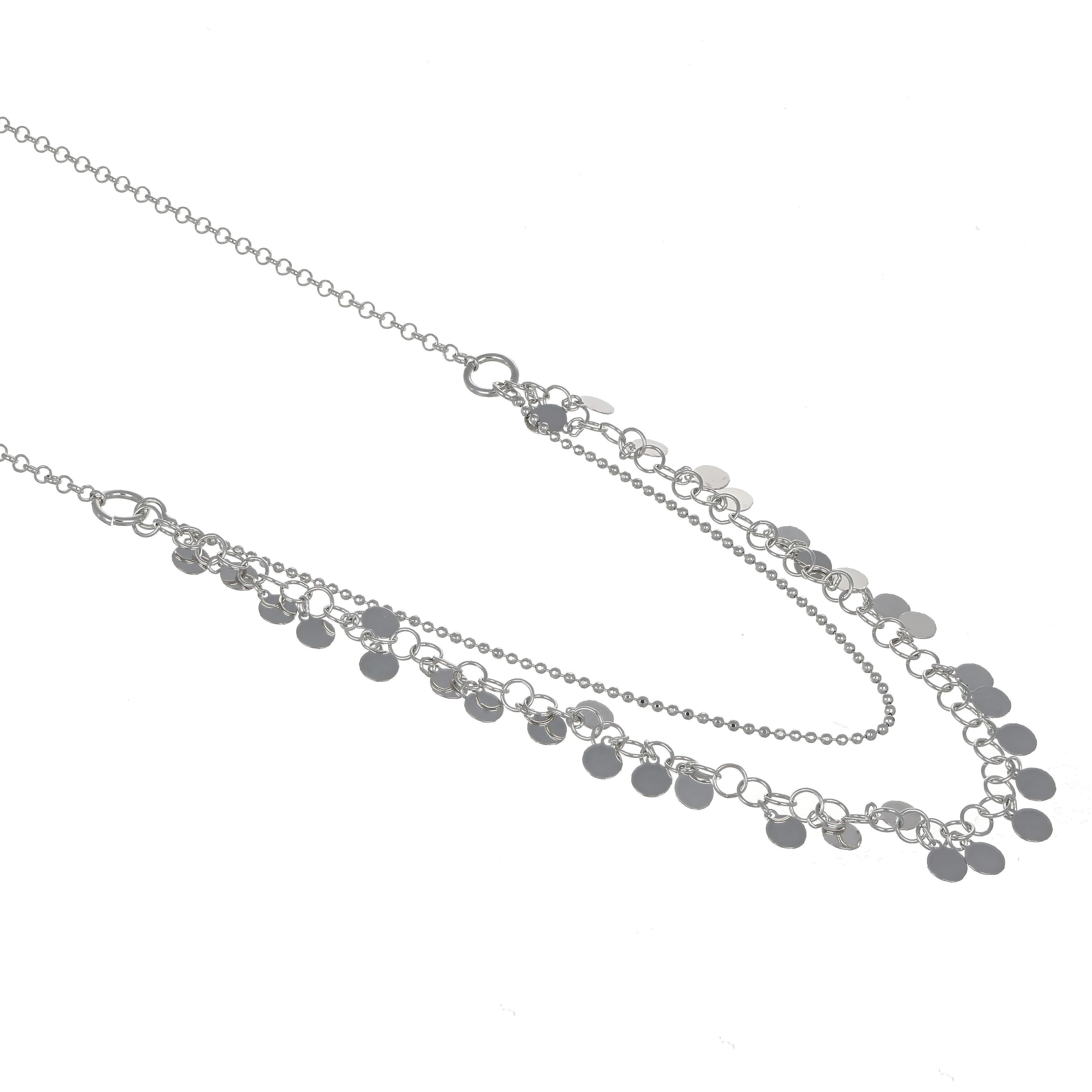 Collana in Argento 925 Rodio