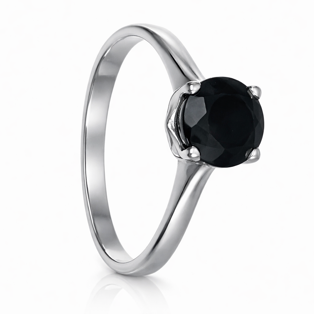 Anello - 18 carati Oro bianco - 2.00ct. tw. Zaffiro - Made in Italy - Handmade