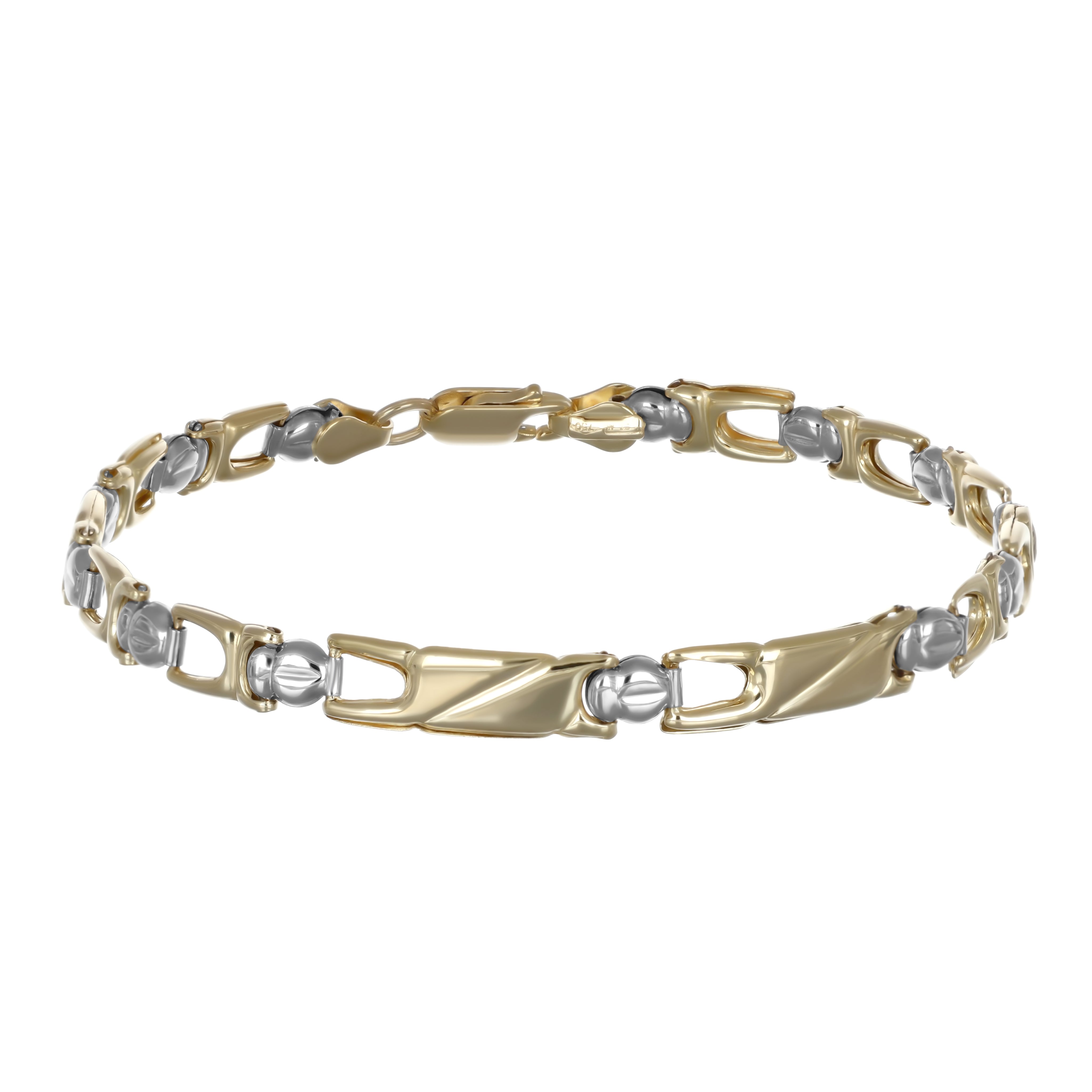 Bracciale - 18 carati Oro giallo, Oro bianco