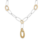 Collana in Oro giallo, Oro Bianco 18 carati