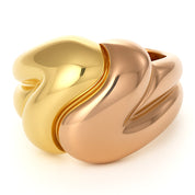 Anello - 18 carati Oro giallo, Oro rosa