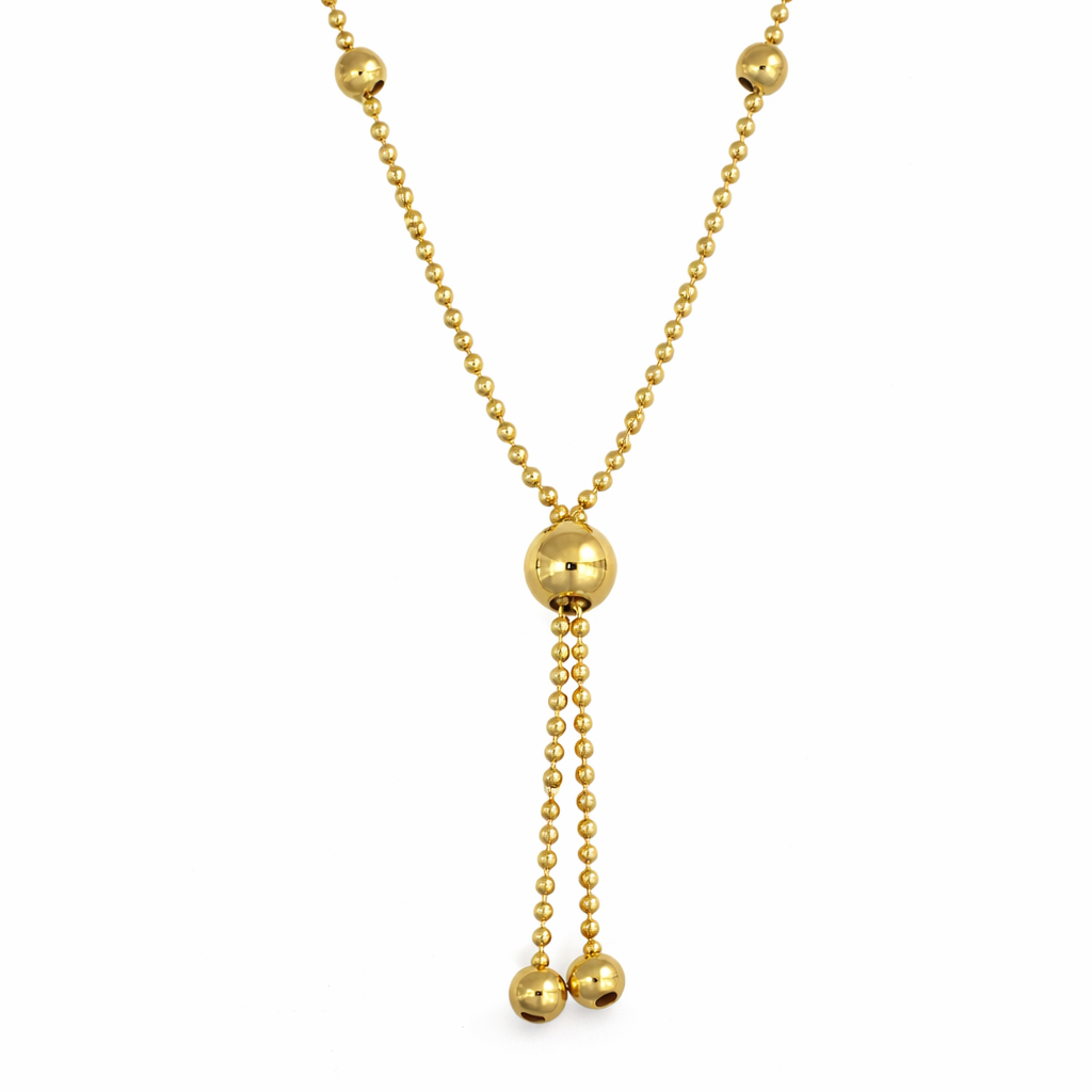 Collana con ciondolo - 18 carati Oro giallo