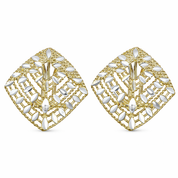 Orecchini - 18 carati Oro giallo, Oro bianco