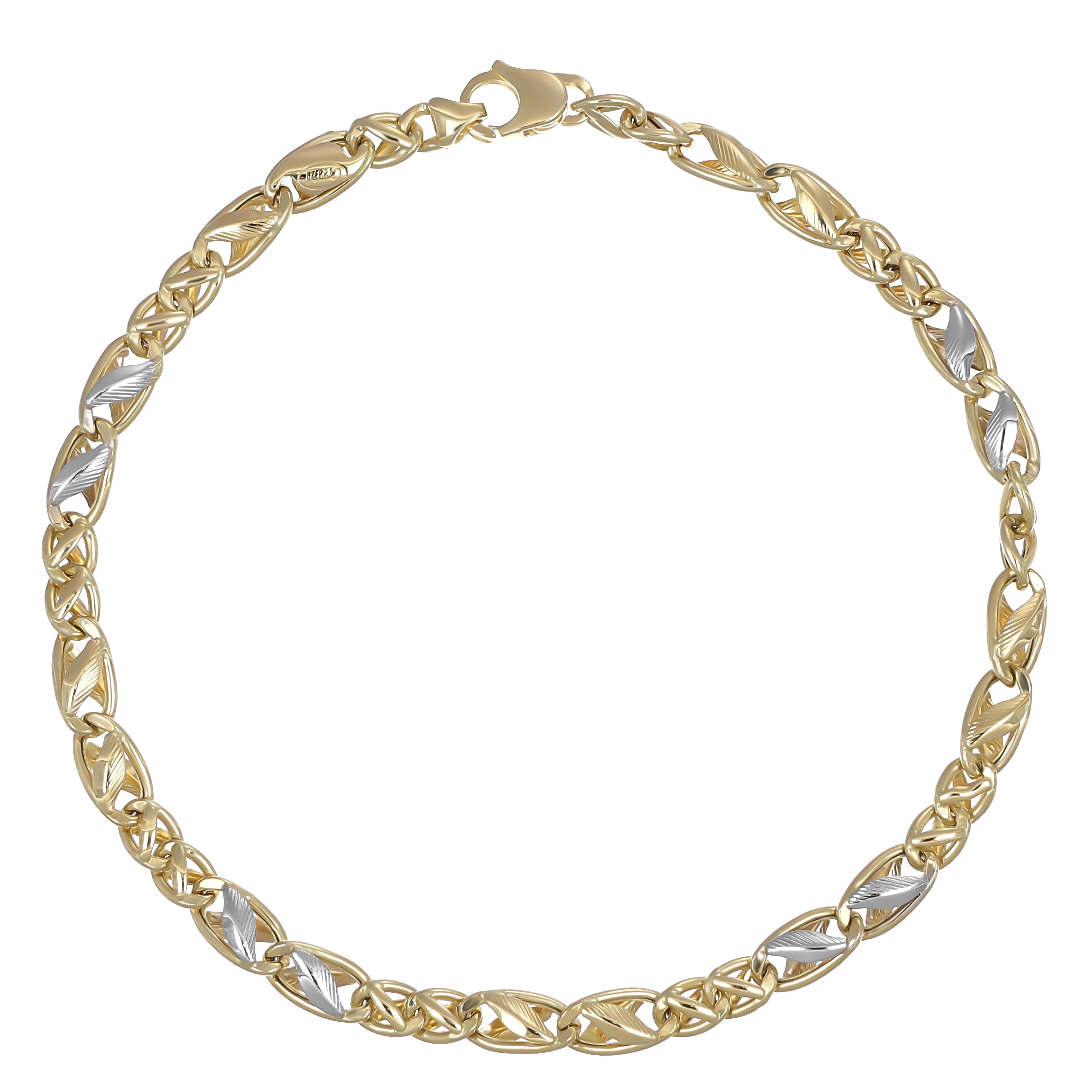 Bracciale - 18 carati Oro giallo, Oro bianco