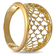 Anello - 18 carati Oro bianco, Oro giallo