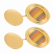 Gemelli - 18 carati Oro giallo, Oro rosa, Oro bianco - Made in Italy - Handmade