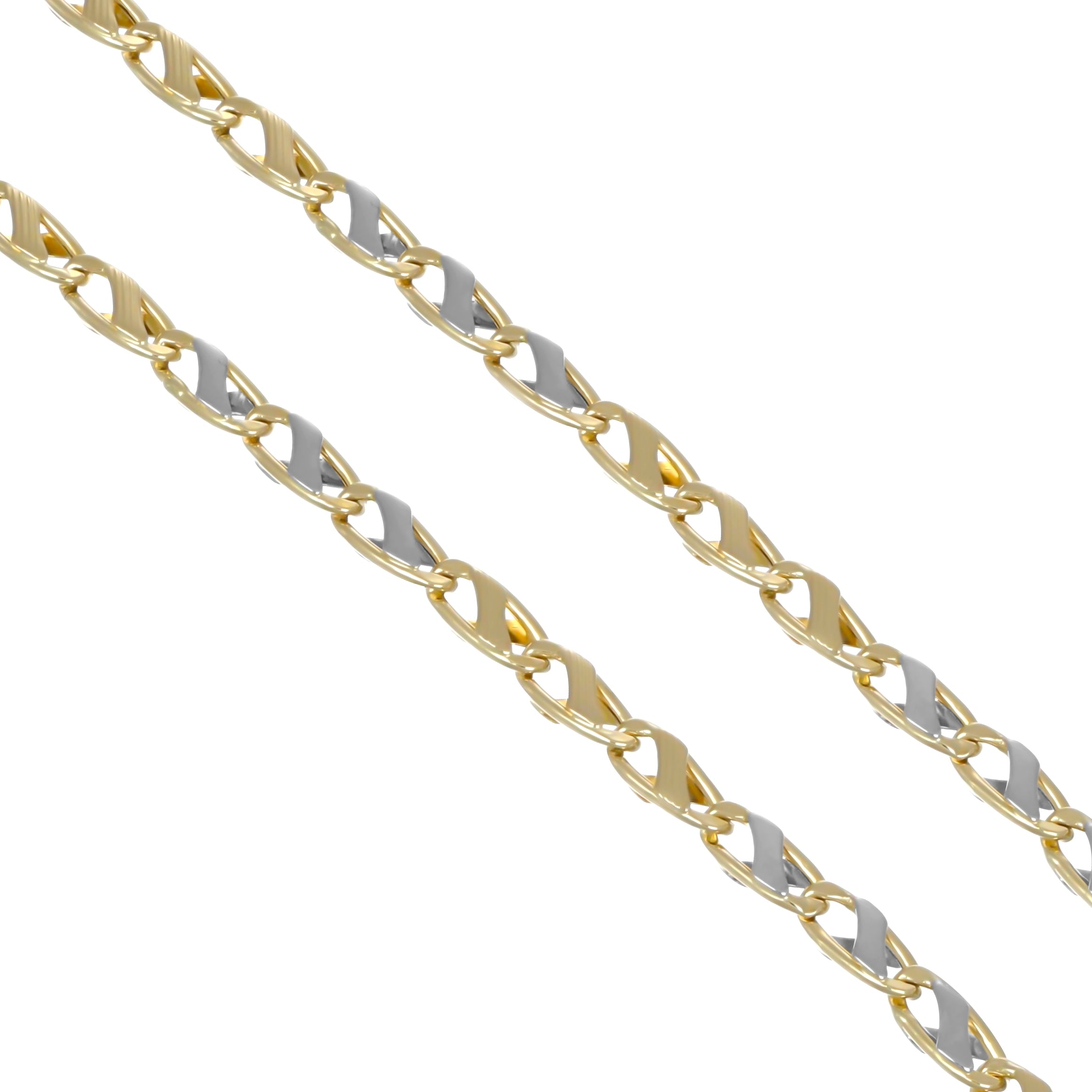 Collana - 18 carati Oro giallo, Oro bianco