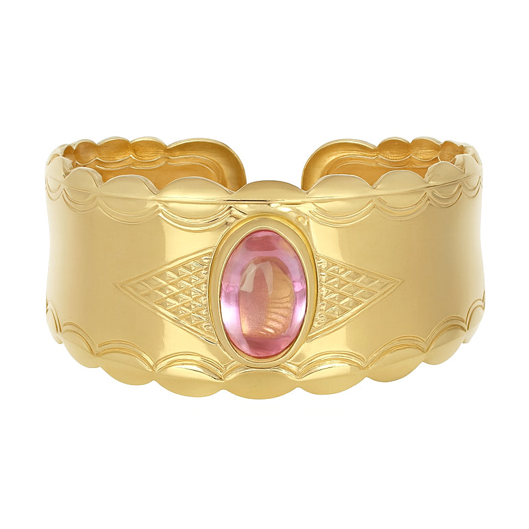 Anello - 18 carati Oro giallo - 0.30ct. tw. Topazio