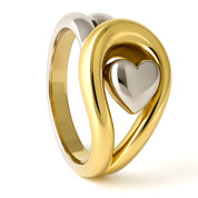 Anello - 18 carati Oro bianco, Oro giallo