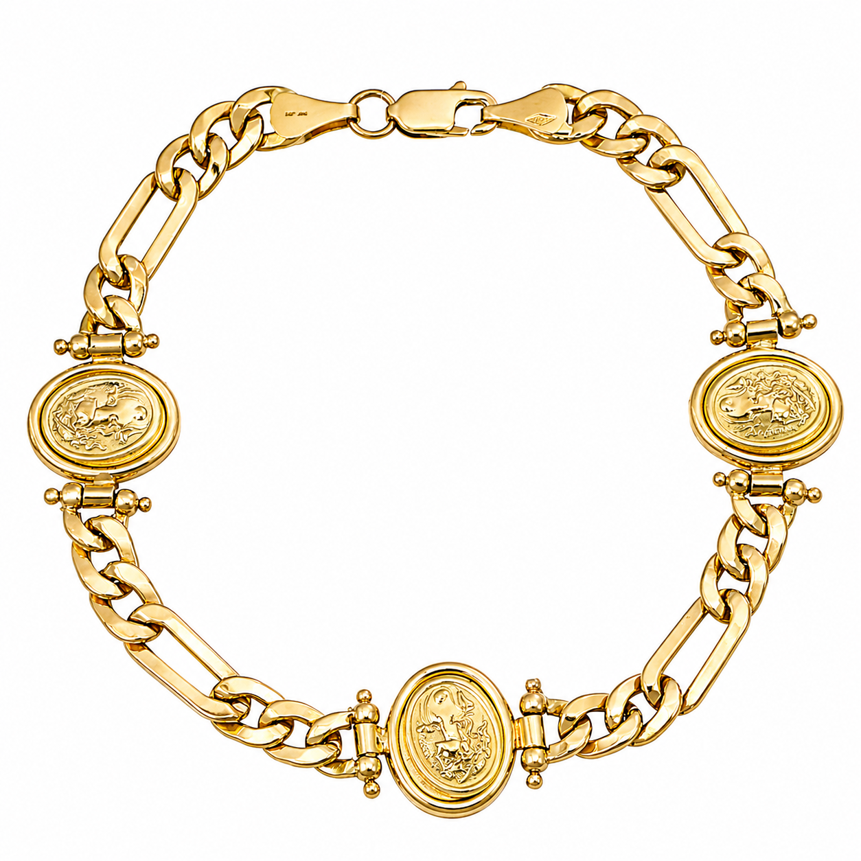 Bracciale - 18 carati Oro giallo