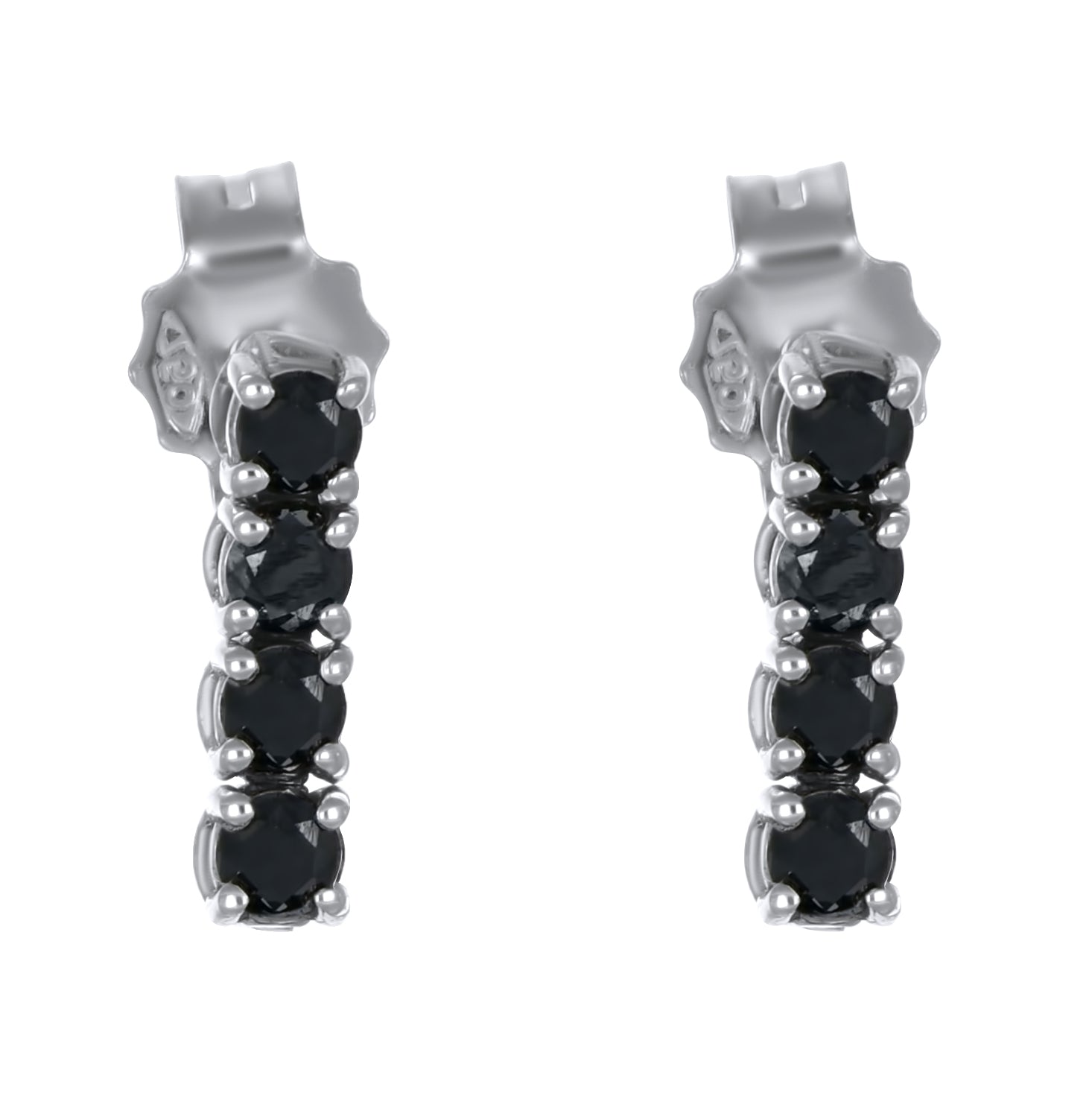 Orecchini - 18 carati Oro bianco - 0.32ct. tw. Diamante (Naturale)