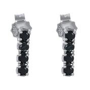 Orecchini - 18 carati Oro bianco - 0.32ct. tw. Diamante (Naturale)