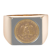 Anello - 18 carati Oro giallo, Oro bianco