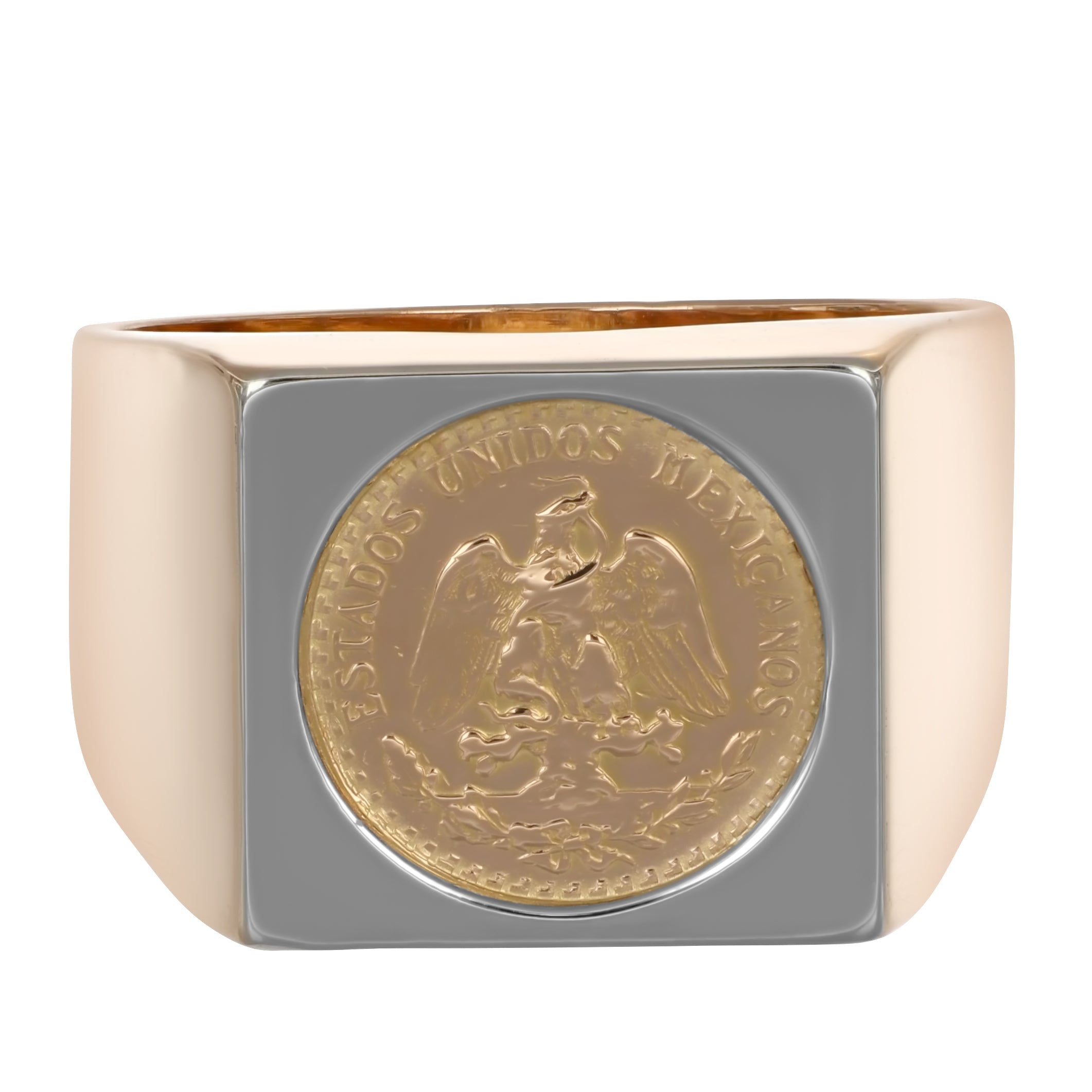 Anello - 18 carati Oro giallo, Oro bianco