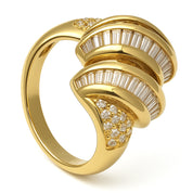 Anello - 18 carati Oro giallo - 2.62ct. tw. Diamante (Naturale) - Diamante