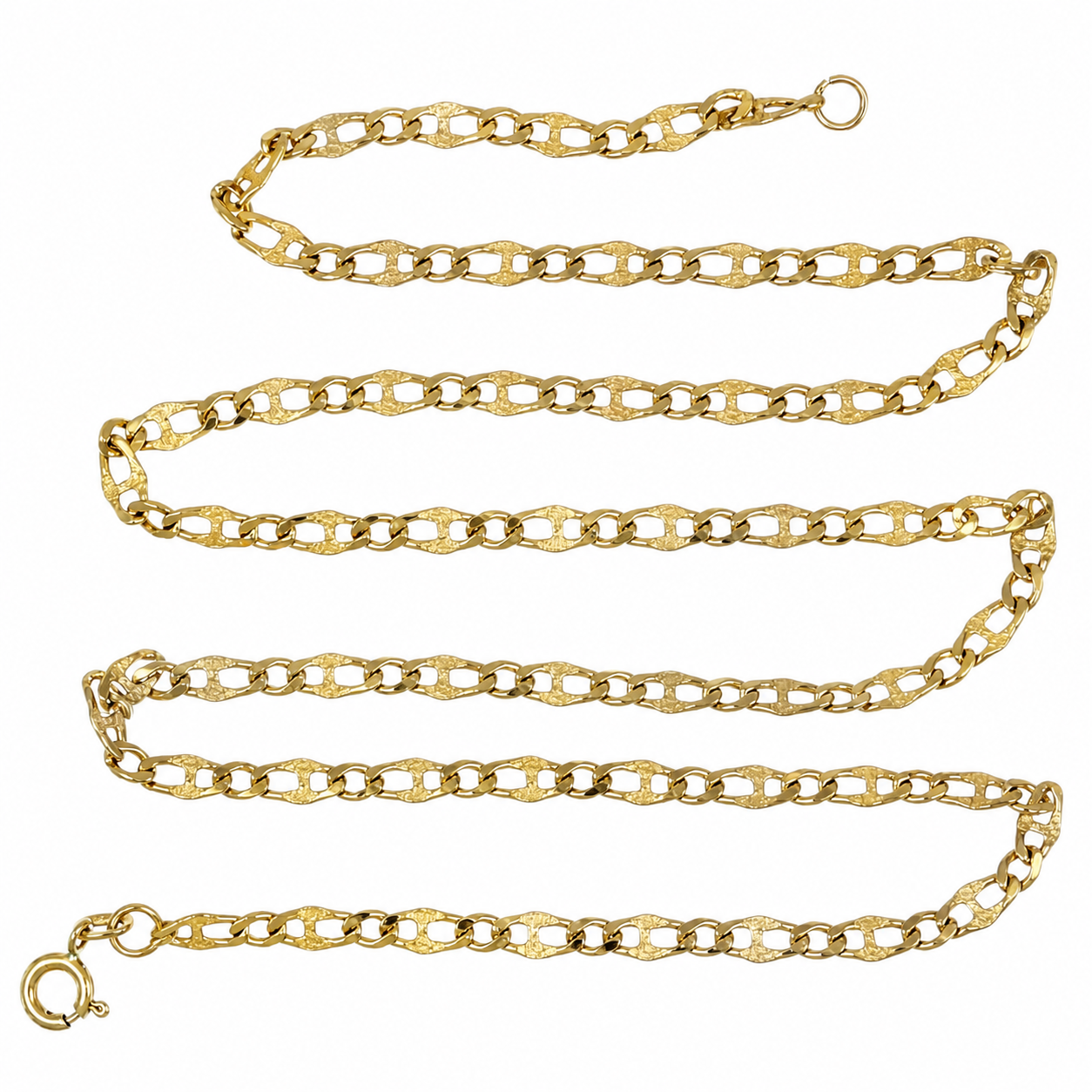 Collana - 18 carati Oro giallo - Made in Italy - Handmade