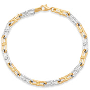 Bracciale - 18 carati Oro bianco, Oro giallo