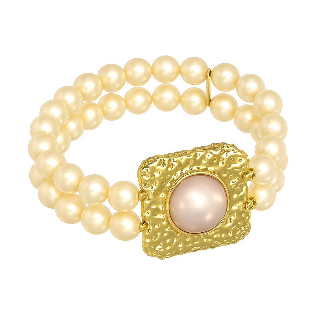 Bracciale - 18 carati Oro giallo - Perla