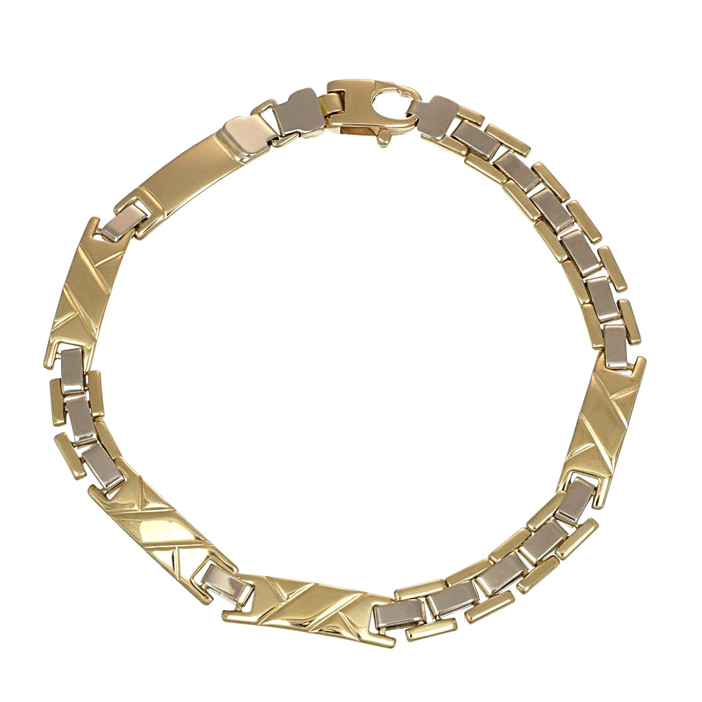 Bracciale - 18 carati Oro giallo, Oro bianco