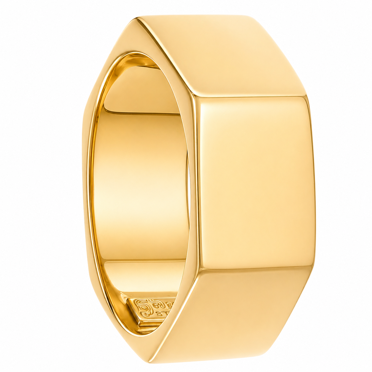 Anello - 18 carati Oro giallo - Made in Italy - Handmade