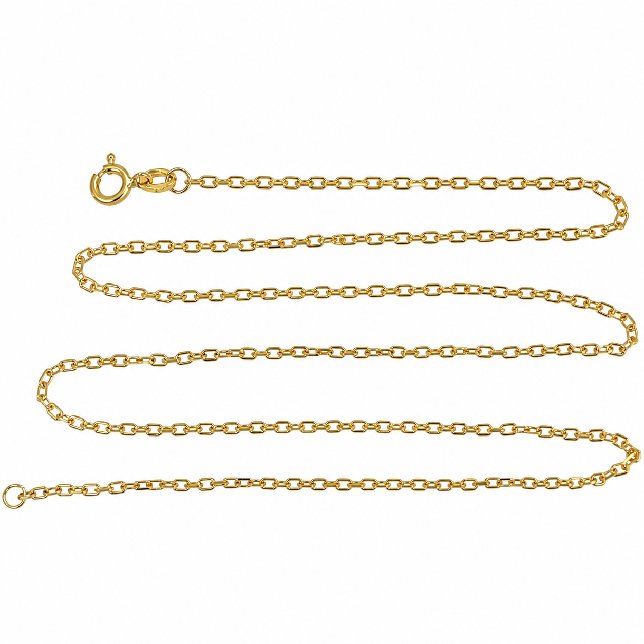 Collana - 18 carati Oro giallo - Made in Italy - Handmade