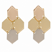 Orecchini - 18 carati Oro giallo, Oro rosa, Oro bianco
