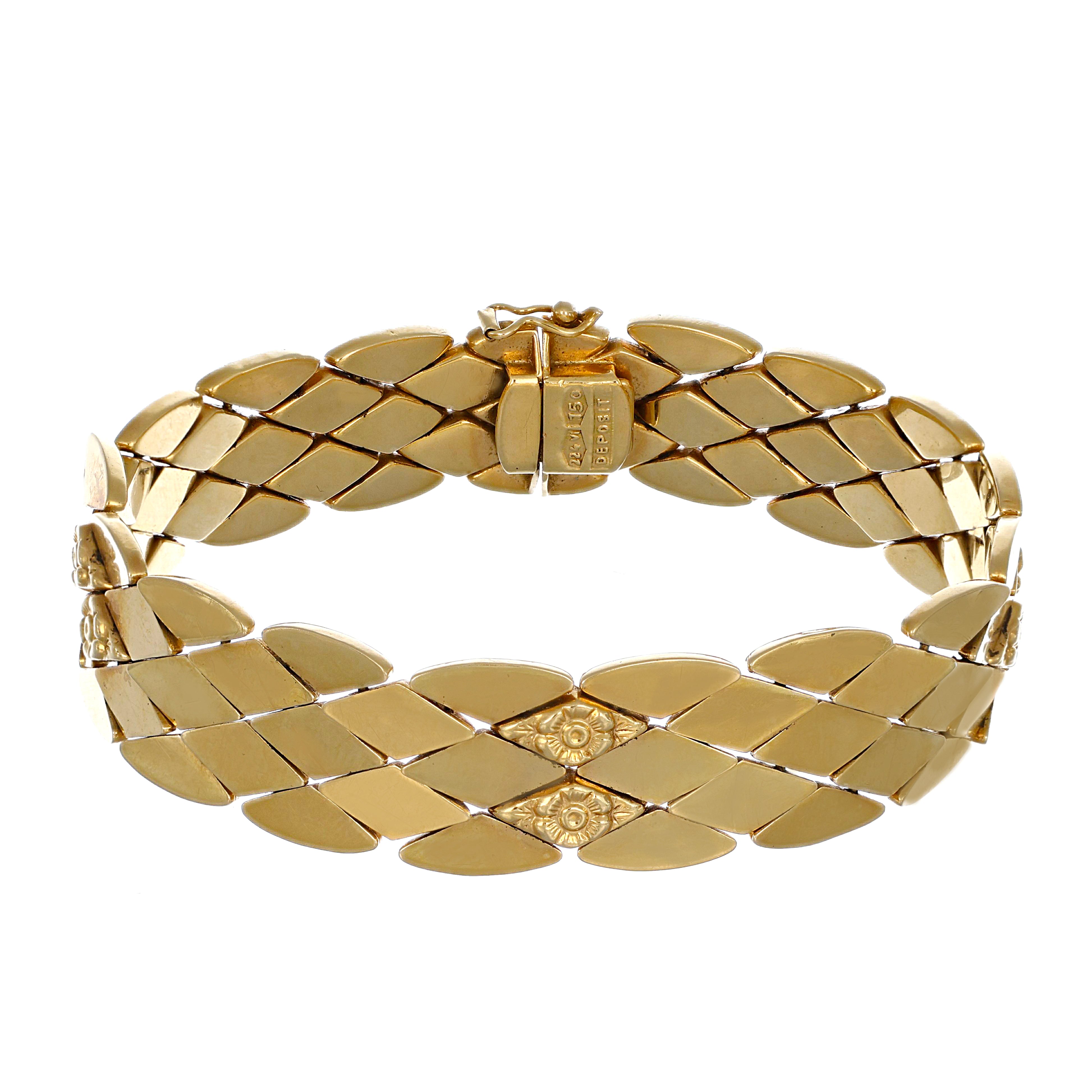 Bracciale - 18 carati Oro giallo