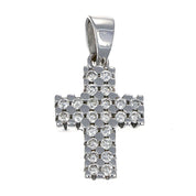 Ciondolo - 18 carati Oro bianco - 0.60ct. tw. Diamante (Naturale)