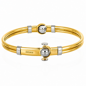 Bracciale - 18 carati Oro giallo, Oro bianco