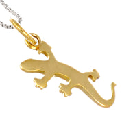 Collana con ciondolo - 18 carati Oro giallo, Oro bianco