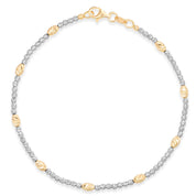 Bracciale - Oro bianco 18 kt, Oro giallo