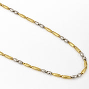 Collana - 18 carati Oro giallo, Oro bianco