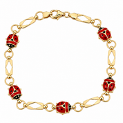 Bracciale - 18 carati Oro giallo - Handmade - Made in Italy