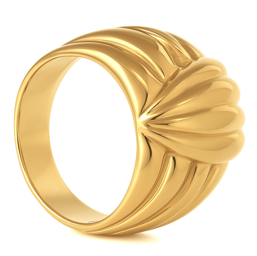 Anello - 18 carati Oro giallo